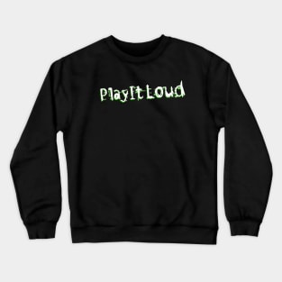 Nintendo "Play It Loud" White Logo Crewneck Sweatshirt